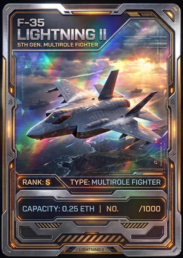 F-35 Lightning II card
