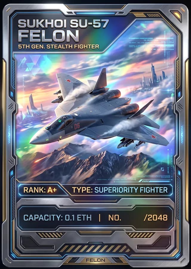 Sukhoi Su-57 Felon card